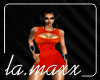 [LM]Albo Red Dress PF