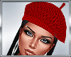 Red  Knit Hat + Hair