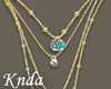 K* Gold Layers Nechlace