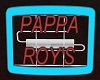 Pappa Roy's Club Sign