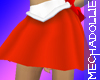 Senshi Red Skirt