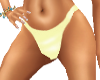 yellow bikini panties