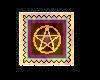 fire wiccan stamp