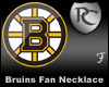Bruins Fan Necklace