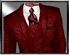 Damask Luxury Red Suit