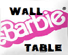 BARBIE PICTURE TABLE