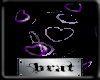 Animated Hearts- Purple