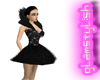 *Glam* Black Swan Gown