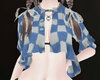 â§Blue Checkered