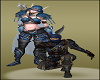 Ninja w Pet Elf Warrior Halloween Costumes