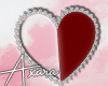 A| Red Heart Purse