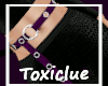[Tc] Leather Belt Purple
