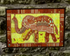 ethnic eleph rug [Pl]
