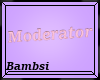 (B) moderator