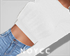 N | Crop Jumper | White