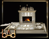 Gold and Ivory Fireplace