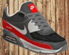 Nike AirMax90 Black/Red