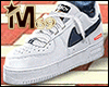 M69 Retro White Sneakers