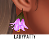 Lilac Flower Earrings