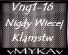 NIGDY WIECEJ KLAMSTW