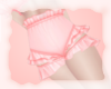 A: Ruffle shorts blush