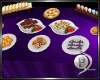 Purple Buffet Table