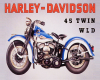 Vintage Harley Poster 2