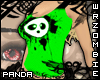 [Green] Panda Tank top