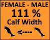 Calf Scaler 111%