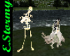 Ghost Skeleton Saxophone