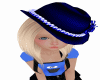 Fancy Blue Hat