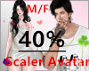 Avatars Scaler 40% M/F