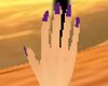 (SDJS) purple nails
