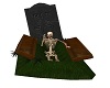 Spooky Skeleton Grave