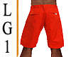 LG1 Orange Shorts