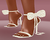 Cream Lace Heel