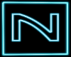 Neon Letter N Sign