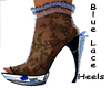 Lace Heels Blue