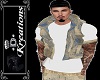 Glamour Beige Vest