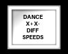 F DANCE DIFF SPEEDS