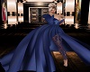 Jackee' Gown Navy Blue