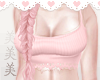 ★ lace cami pink