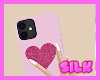 Pink Heart iphone 12