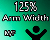 Arm Scaler 125% - M/F