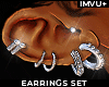 ! iconic earrings set