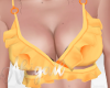 Yellow Sexy Bikini Top