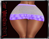 Carol Purple Mini Skirt