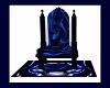Blue throne