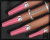 |S| Pink Diamond Nails