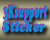 3K Support Sticker